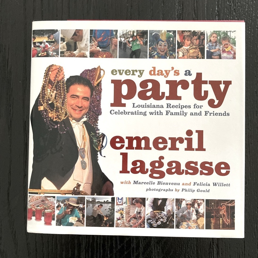 Emeril Lagasse Louisiana Autographed cookbook